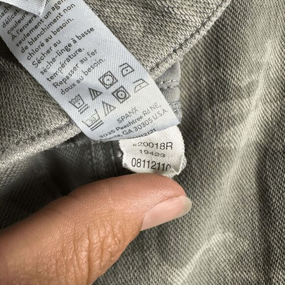 Spanx Women's Shaping Jeggings L Grey Camo High Rise Slimming Stretch Comfort - Picture 9 of 15